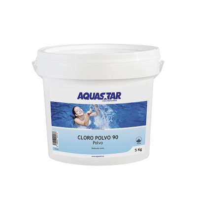 AQUASTAR CLORO POLVO 90%