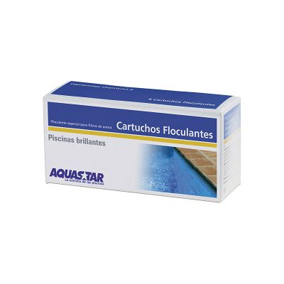 AQUASTAR CARTUCHOS FLOCULANTES