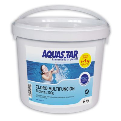 AQUASTAR MULTIFUNCION TAB 200G