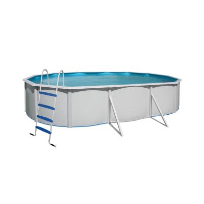 PISCINA ACERO OVALADA