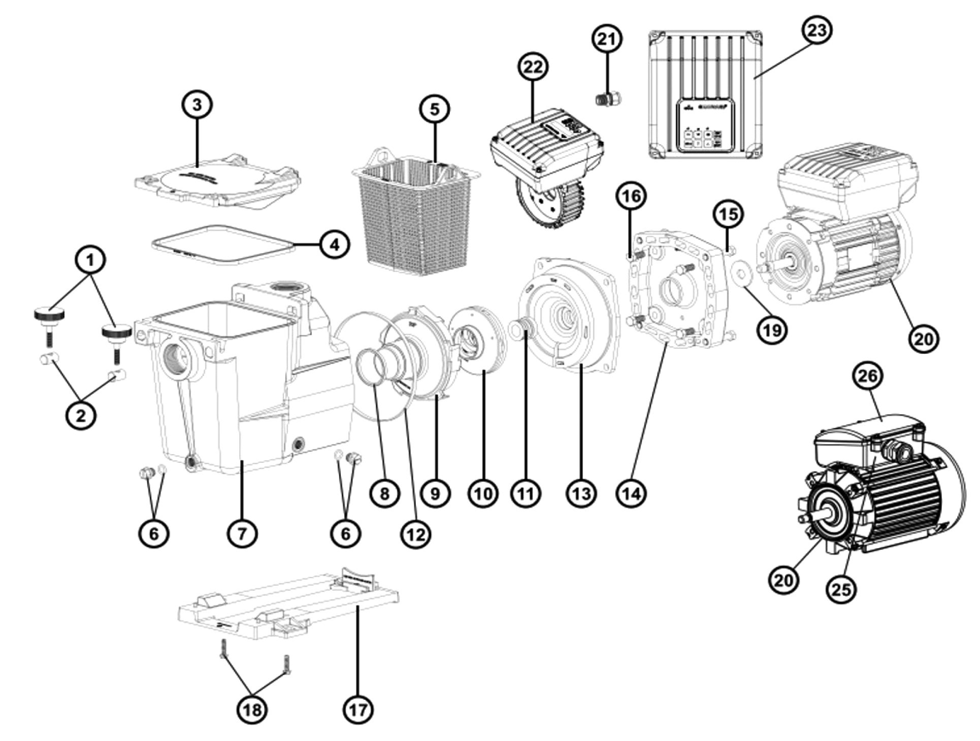 Imagen Despiece CONF-SP1611XW161