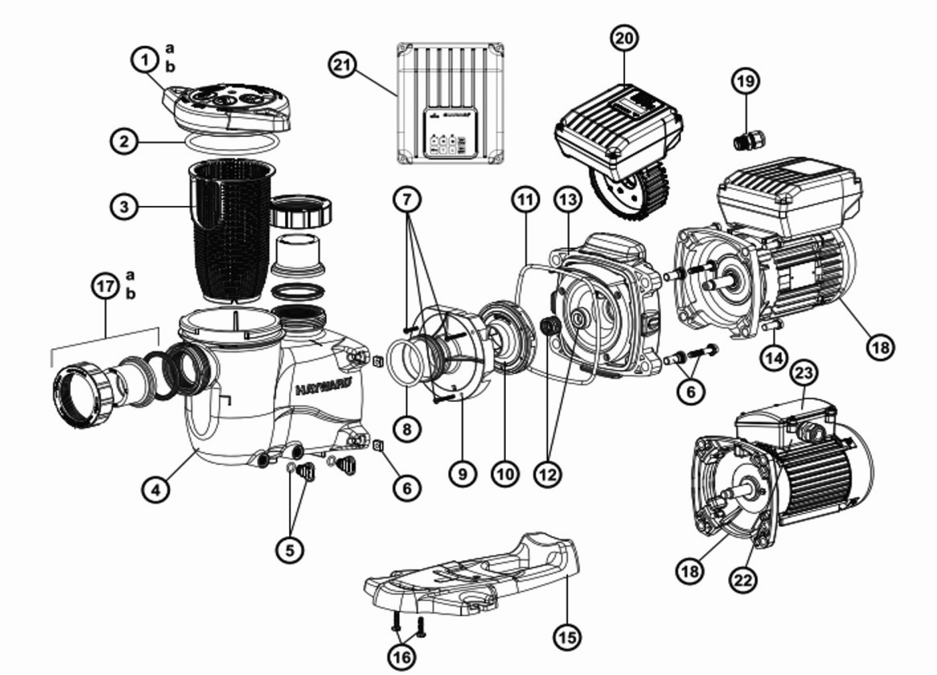 Imagen Despiece CONF-SP2310VSTD