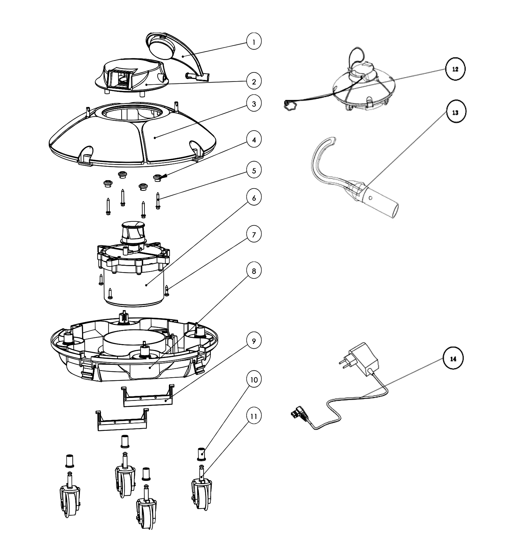 Imagen Despiece CONF-500HJ11